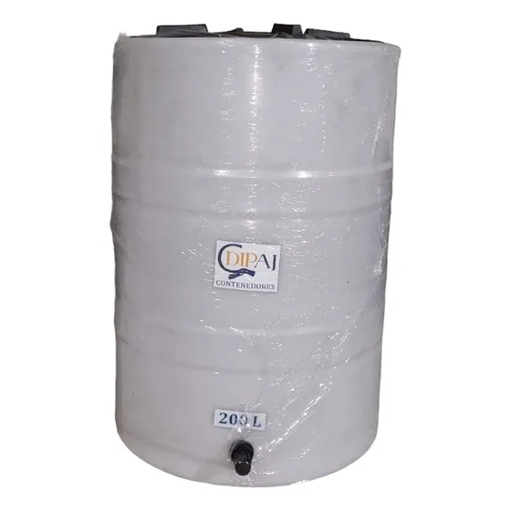 Contenedor Blanco Traslúcido 200 Litros