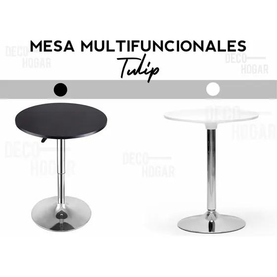 Mesa De Barra Bar Desayunadora Multifuncional Tulip