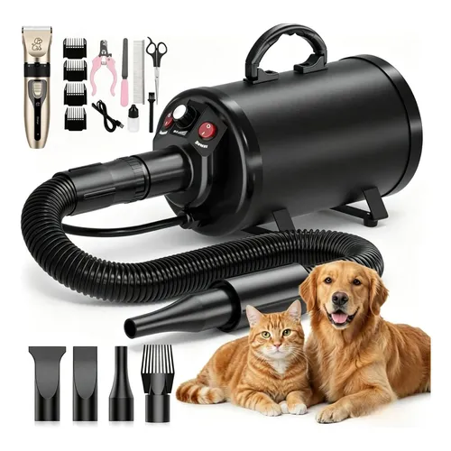 Secador Trino Pet Elite 8000 2200w Silencioso 3t Cor Rosa-chiclete