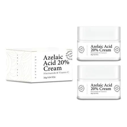 Crema Con Ácido Azelaico Al 20% Niacinamida Y Vitamina C Todo Tipo De Piel Día/noche Crema Con Ácido Azelaico Al 20% Niacinamida Y Vitamina C Todo Tipo De Piel Día/noche