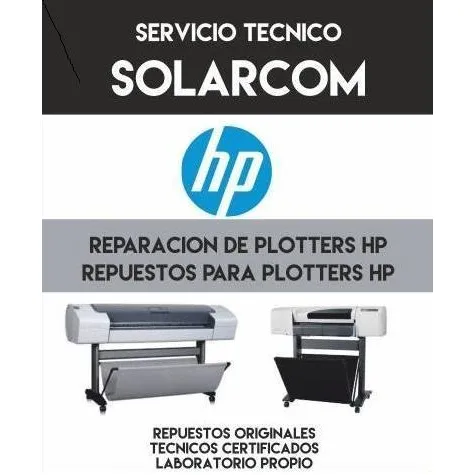 Barral Con Topes Negros Para Plotter Hp 450c Usado
