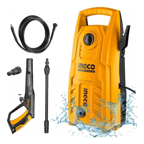 Hidrolavadora 1400w Carros Autos Camiones Ingco Hpwr14008