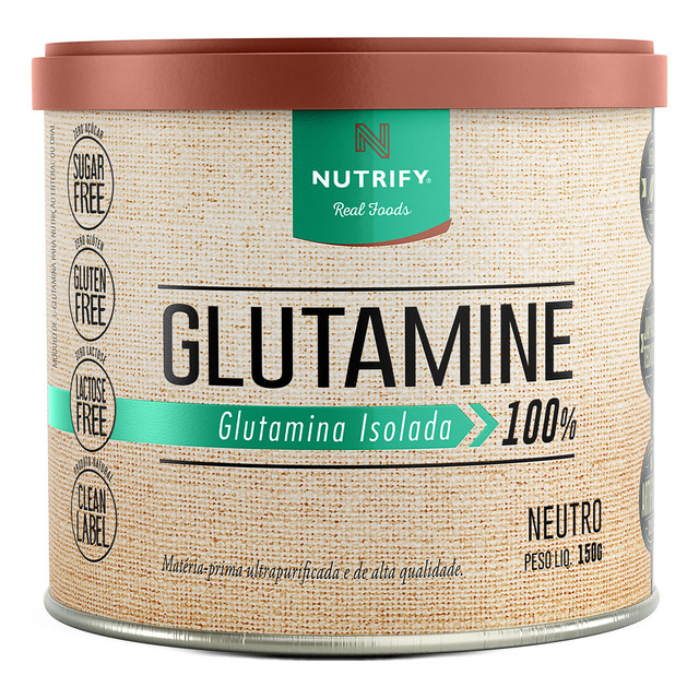 Glutamine L-glutamina Isolada 100% Sem Sabor 150g Nutrify Glutamine L-glutamina Isolada 100% Sem Sabor 150g Nutrify