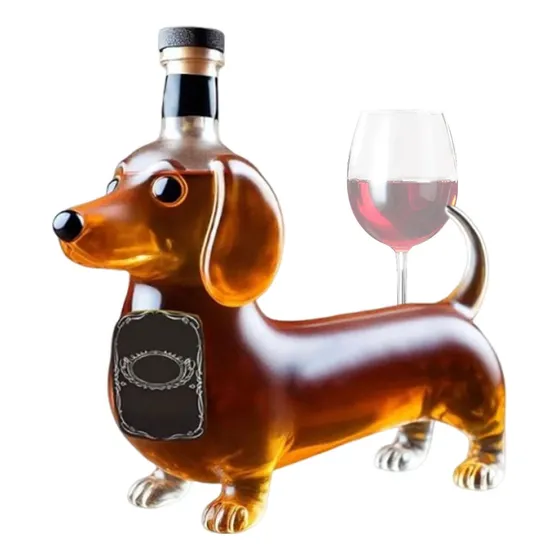 Botella De Vidrio Para Whisky, Botella De Vidrio Para Licor,