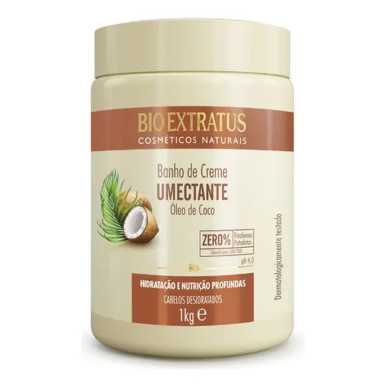 Banho De Creme Umectante  Bio Extratus - 1kg