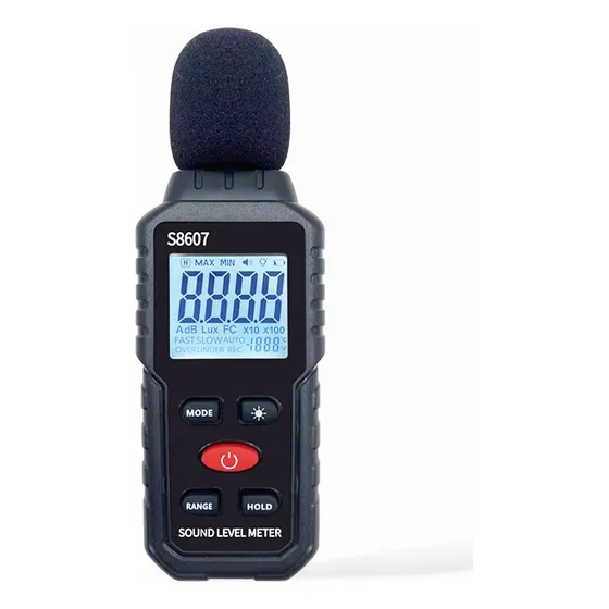 Medidor De Nivel De Sonido Digital Con Simulación De Sonido 