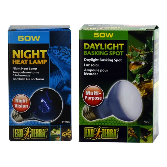 Kit Exotera 1 Foco Luz Solar Daylight 50w Y 1 Foco Noche 50w