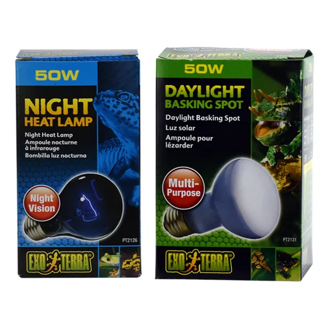 Kit Exotera 1 Foco Luz Solar Daylight 50w Y 1 Foco Noche 50w