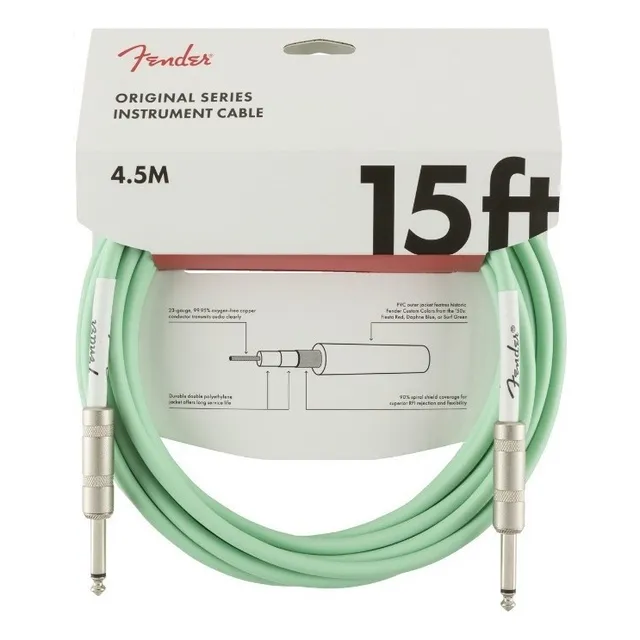 Cables Y Adaptadores De Audio Y Video De 1 Plug A 1 Plug Fender 0990515003 De 4.5m