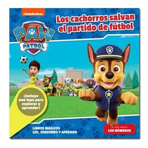 Cachorros Salvan Partido Fútbol Paw Patrol Patrulla Canina