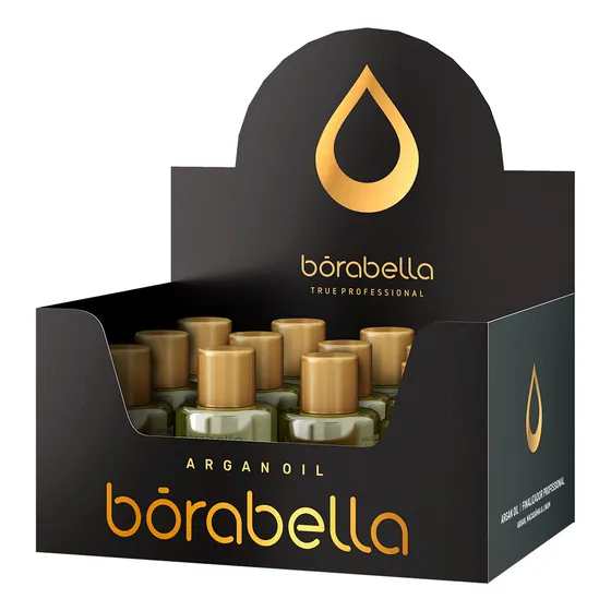 Display Óleo De Argan E Macadâmia Borabella 12x7ml