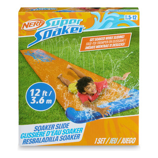 Water Slide Nerf Super Soaker Blast De 12 Pés Para Crianças Water Slide Nerf Super Soaker Blast De 12 Pés Para Crianças