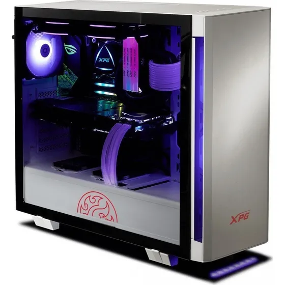 Armário de vidro temperado Xpg Invader Gamer Midtower Argb