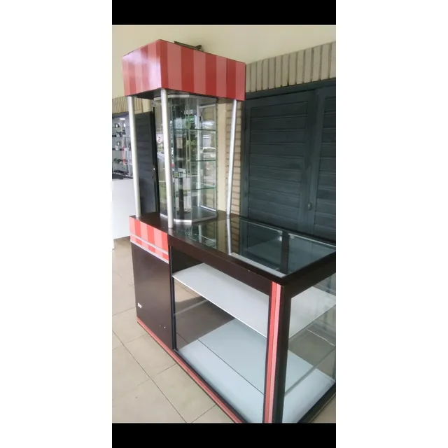 Mueble Exhibidor Vitrina Usado