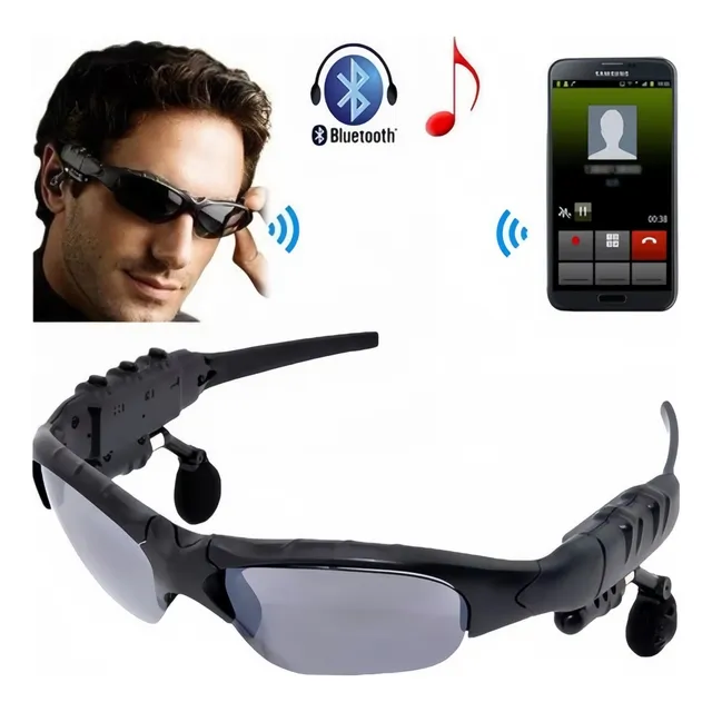 Lentes Sol Bluetooth Con Manos Libres Y Audifonos Sin Hilo