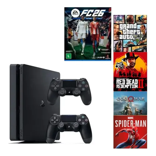 PS4 プレイステーション4 Sony PlayStation 4 1TB Standard cor preto onyx 2013 | MercadoLivre