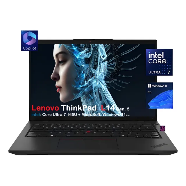 Thinkpad L14 Gen.5 Core Ultra-7 165u 32gb 512gb 14-wuxga W11 Negro (Reacondicionado)