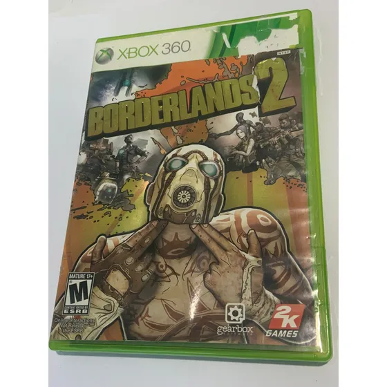 Jogo Borderlands 2 Xbox 360 Original Dvd Mídia Física