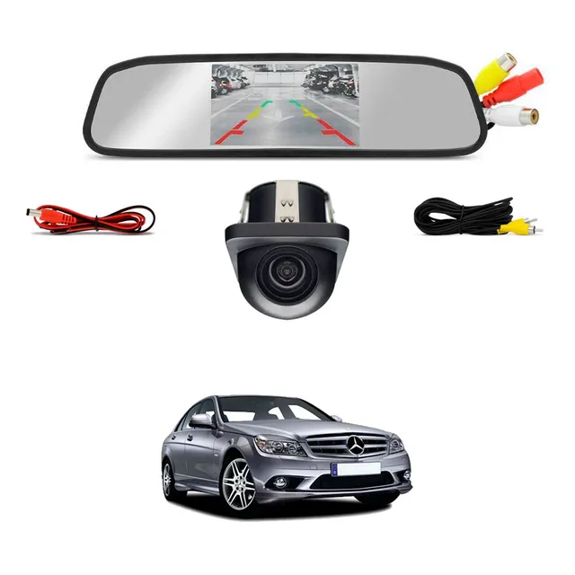 Kit Camera Retrovisor Mercedes C 180 200 250 2007 2008 2009