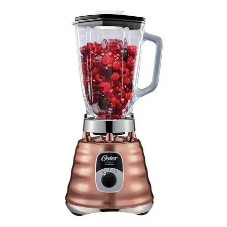 Licuadora Clásica Oster® Cobre Con Perilla Ergonómica De 3 V