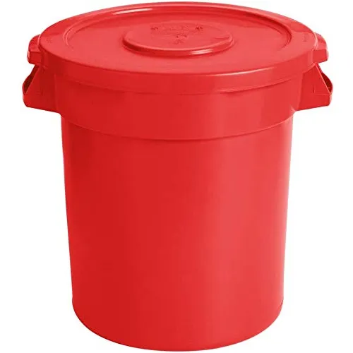 Bote Basura Tapa 41 Cuarto 10 Galon 38 Litro Color Rojo