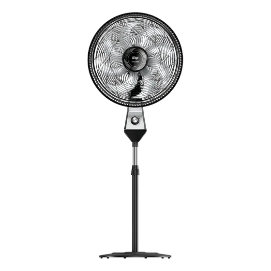 Ventilador de Coluna Silencioso WAP Flow Turbo 180W 8 Pás com Ajuste de Altura e 3 Velocidades