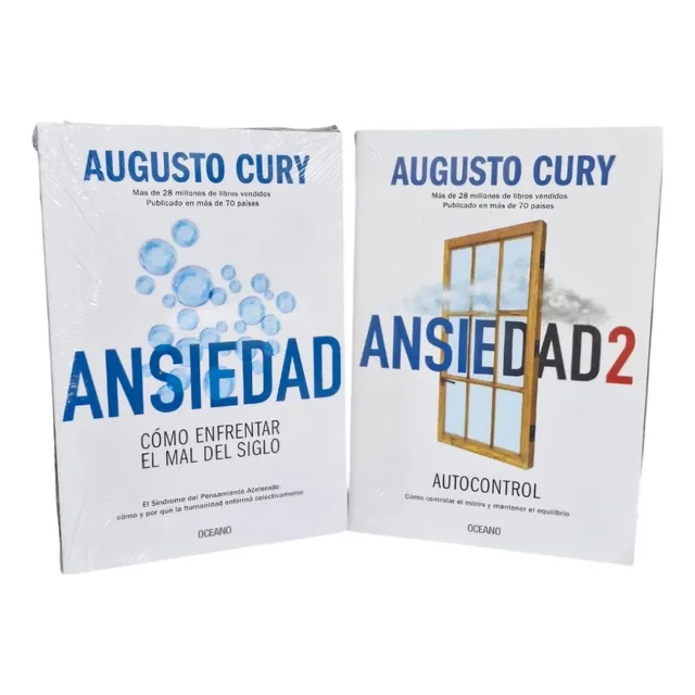 Ansiedad 1 Y 2 - Augusto Cury ( Nuevos Y Originales )