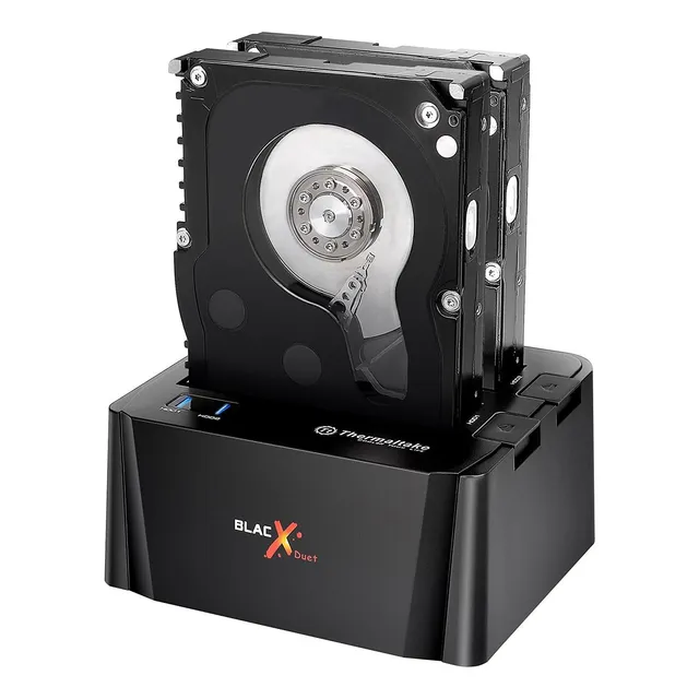 Thermaltake Blacx Duet Sata Usb 30 Estación De Acoplamiento