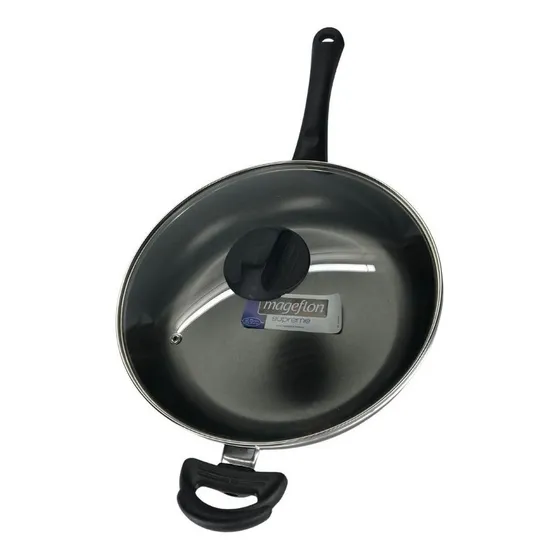 Sartén Magefesa Guisera Supreme/ 28cm/ Con Tapa