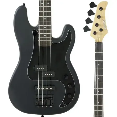Contrabaixo Strinberg PBS40 BKS 4 Cordas Precision Bass Preto Fosco