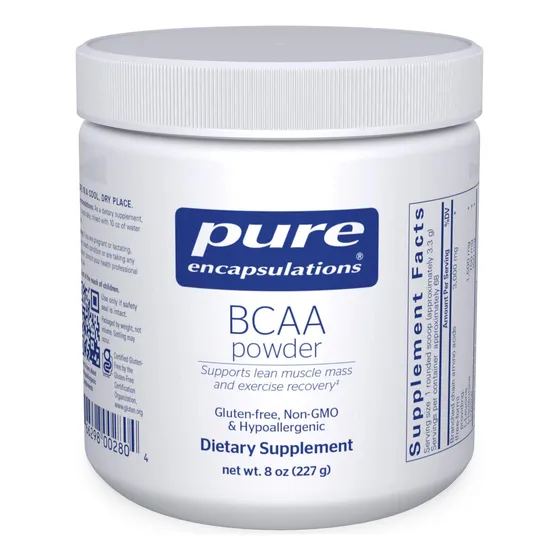 Suplemento Pure Encapsulations Bcaa En Polvo 240 Ml