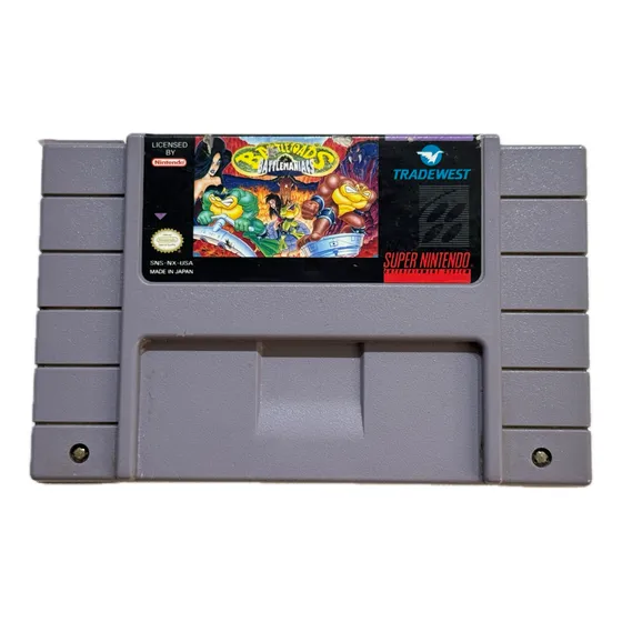  Id 583 Battletoads In Battlemaniac Original Snes 
