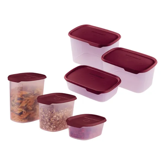 Tupperware Modular Touch Fresh Bea 6 Peças