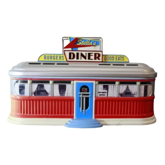 Servilletero -salero Pimentero Vintage Tienda Burgers 25cm 