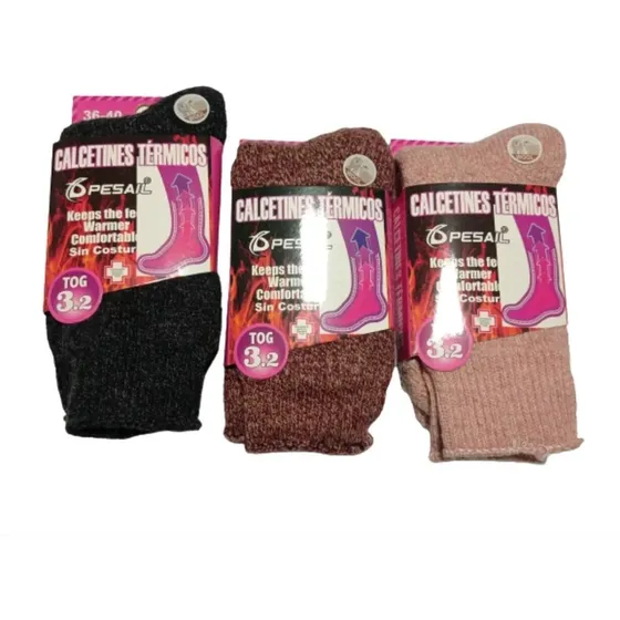 Calcetines Termicos Mujer - Precio X Mayor (docena) + Envio