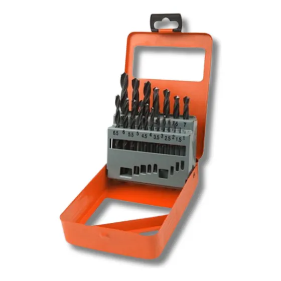 Juego 19 Brocas Para Metal Alta Calidad Wokin