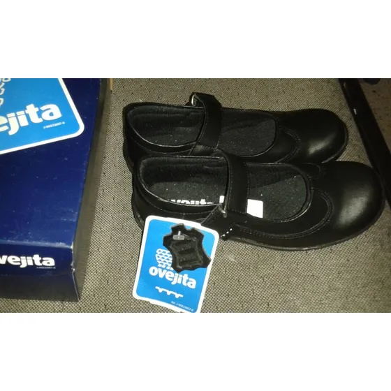 Zapato Escolares Ovejita Puro Cuero Talla 28 A La 40