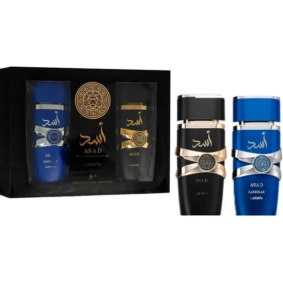 Asad + Zanzíbar - Lattafa - Set Anniversary Edition 100ml