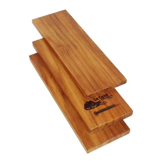 Tablas Madera De Teca Para Carpintería 11x2.5x3.05 