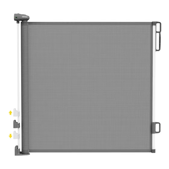 Puerta Retractil Reja De Seguidad Ajustable Grande Mascotas