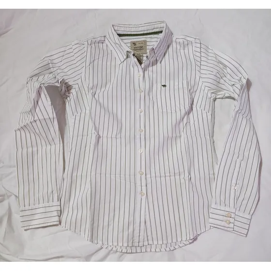 Camisa Manga Larga, Talla S, Marca Moose.
