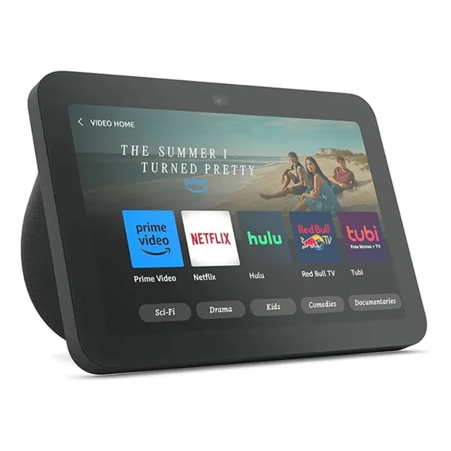 Pantalla Amazon Echoshow 8 3ª Gen Control De Voz Alexa Negro