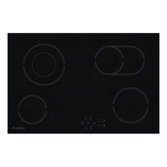 Anafe vitrocerámico 80 cm Ariston HR 704 B A