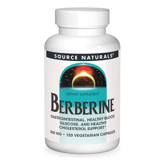 Suplemento Source Naturals Berberina 500 Mg - 120 Cápsulas
