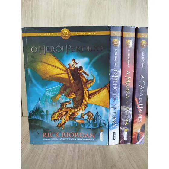 Coleção Os Heróis Do Olimpo - 4 Volumes