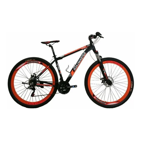 Bicicleta Roadmaster Storm 29 F.disco Bloq Suspension 21v Color Rojo Tamaño del marco L(20")