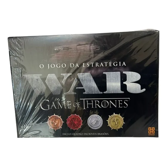 War Game Of Thrones - Jogo De Tabuleiro Grow