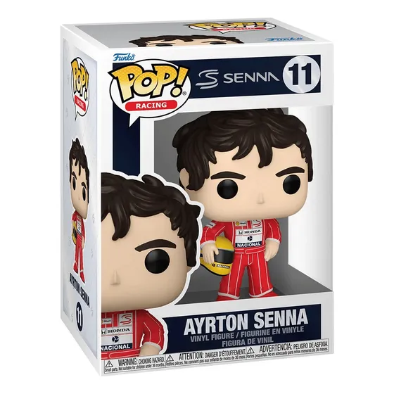 Figura Ayrton Senna Mclaren #11 Formula 1 Funko Pop! Racing