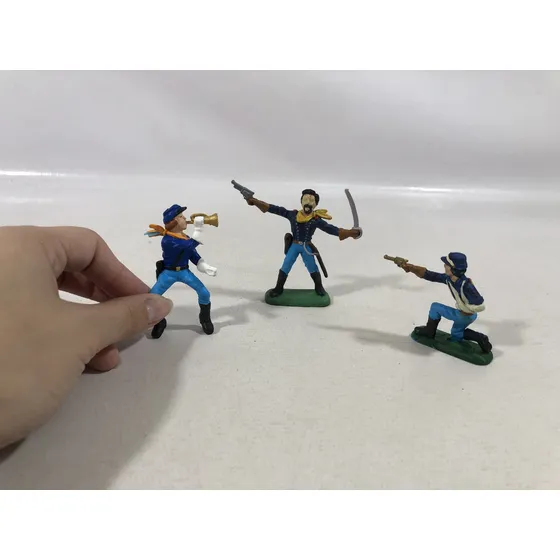 Forte Apache Gulliver - 3 Soldados - Lote 4