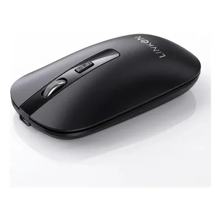 Linkon Mouse Inalambrico Bluetooth Color Negro